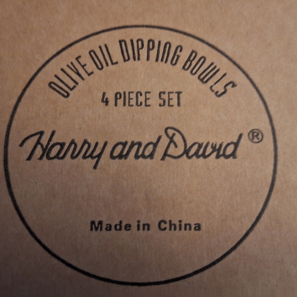 Set of 8 Harry and David Olive Oil Condiment Bowls - Picture 3 of 5